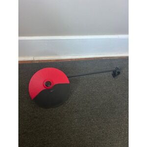 Alesis Nitro DM7X 10 Inch Cymbal With Choke Red Electronic Drum Pad and Arm